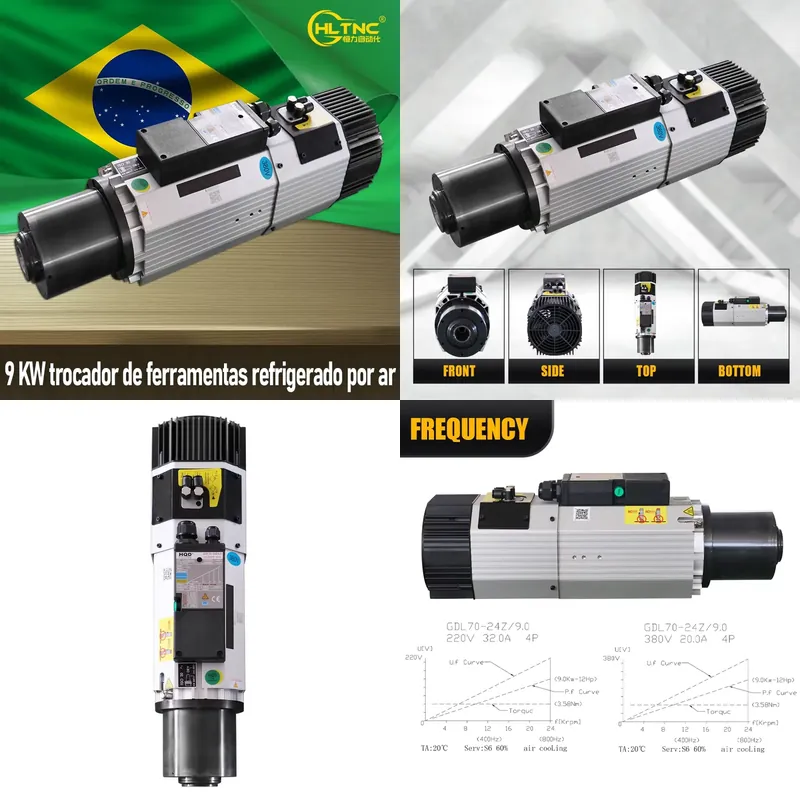Cnc Router - AP01 9KW ISO30 Air Cooled ATC