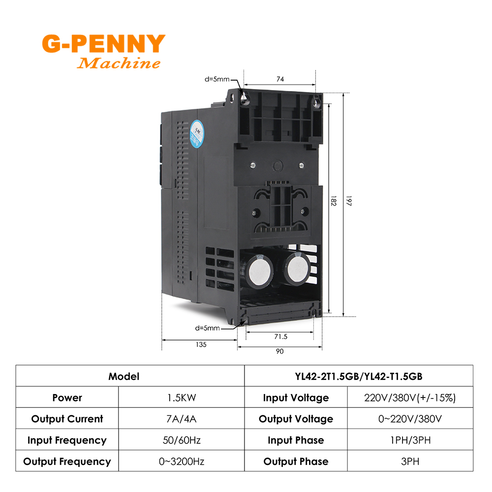 G-Penny 1.5KW ER16 Water Coole - Water Cooled Spindle recension och pris