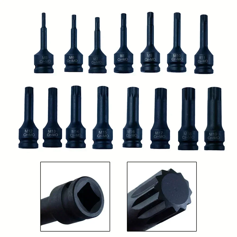 1pc M5-M19 For Impact Socket W - Cnc Bits recension och pris