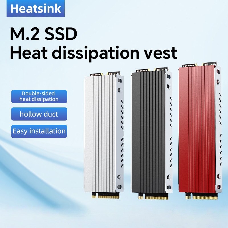 M.2 SSD Heatsink M2 2280 Solid - Aluminium Extrusion recension och pris