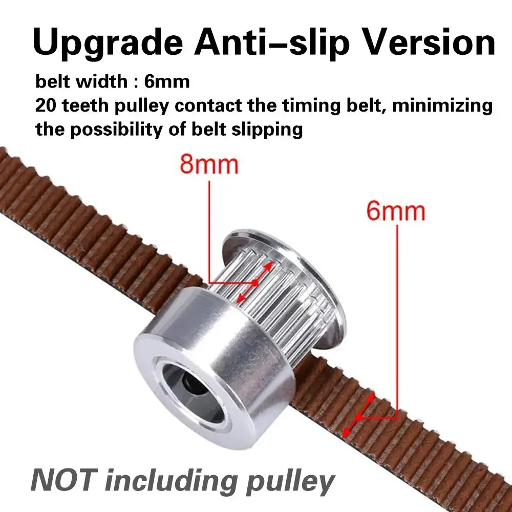 2/5M GT2 Timing Belt, Upgrade  - Gt2 Pulley recension och pris