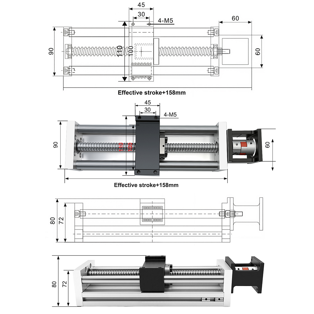 Linear Guide Rail Optical Axis - Linear Rail recension och pris