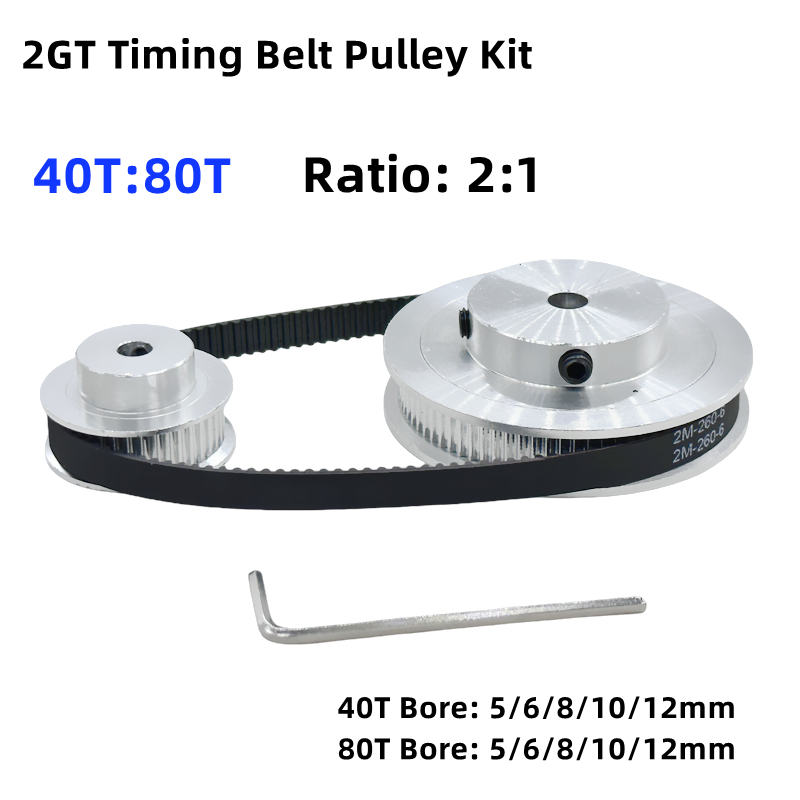2GT 2M 80Teeth 40T GT2 40Teeth - Gt2 Pulley recension och pris