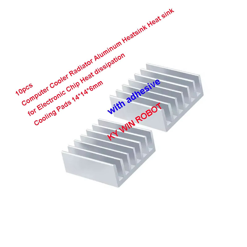 10Pcs Mini Adhesive Aluminum R - Aluminium Extrusion recension och pris
