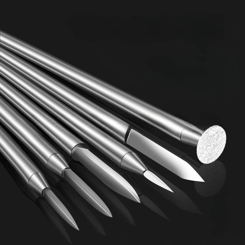 6pc High-spe Steel Engraving C - End Mill Set recension och pris