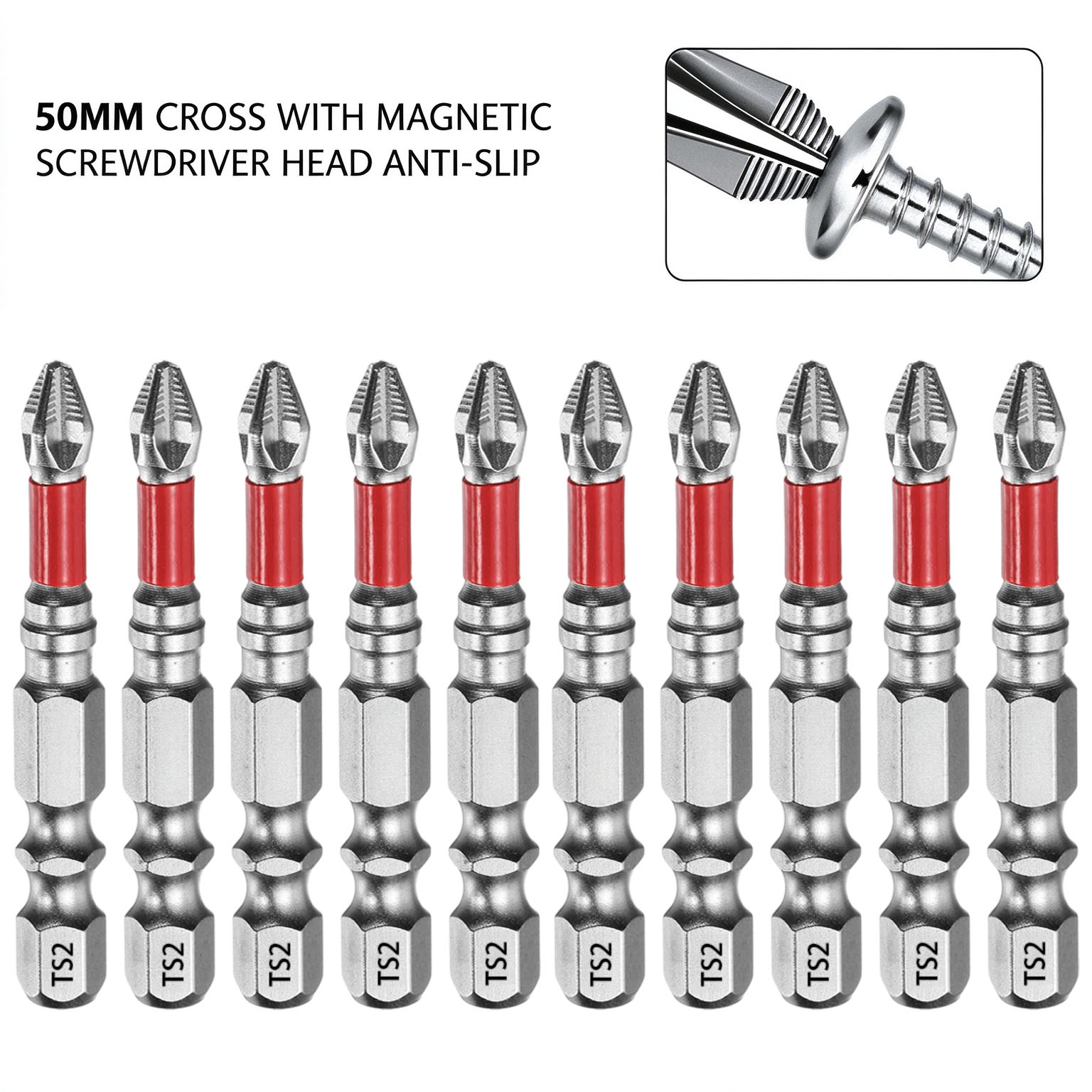 25Pcs 50mm Professional Long S - Drill Bit Set recension och pris