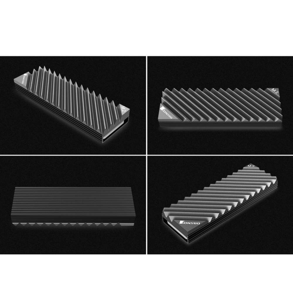 Jonsbo M2 2280 SSD Aluminum He - Aluminium Extrusion recension och pris