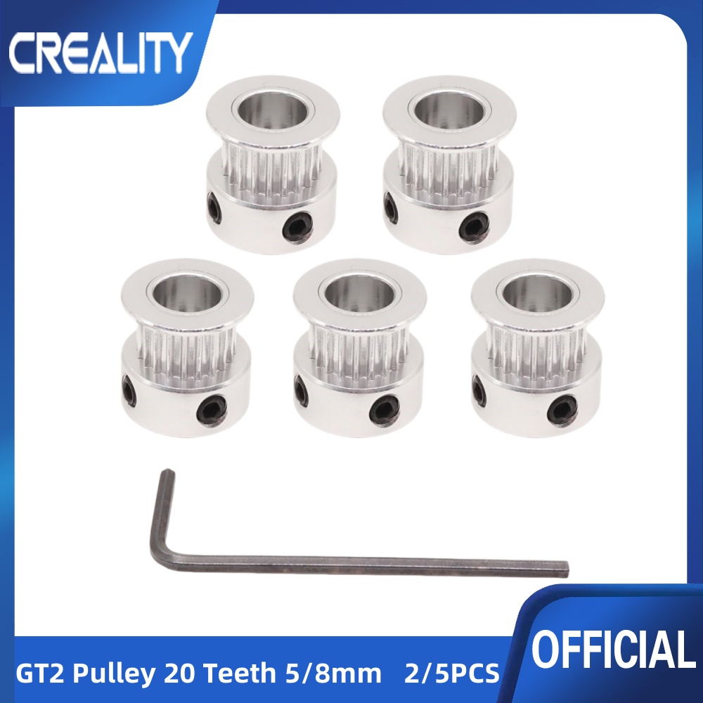 2/5 PCS GT2 Pulley 20 Teeth 5m - Aluminium Profile 2020 recension och pris