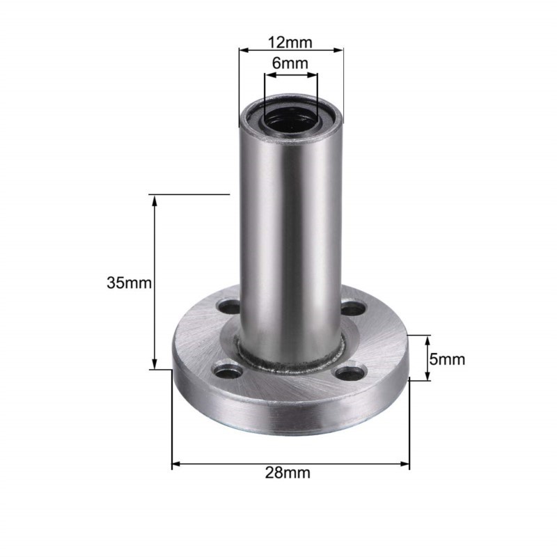 4pcs/Pack Lmf8uu Lmf10uu Lmf6u - Lm8Uu Bearing recension och pris