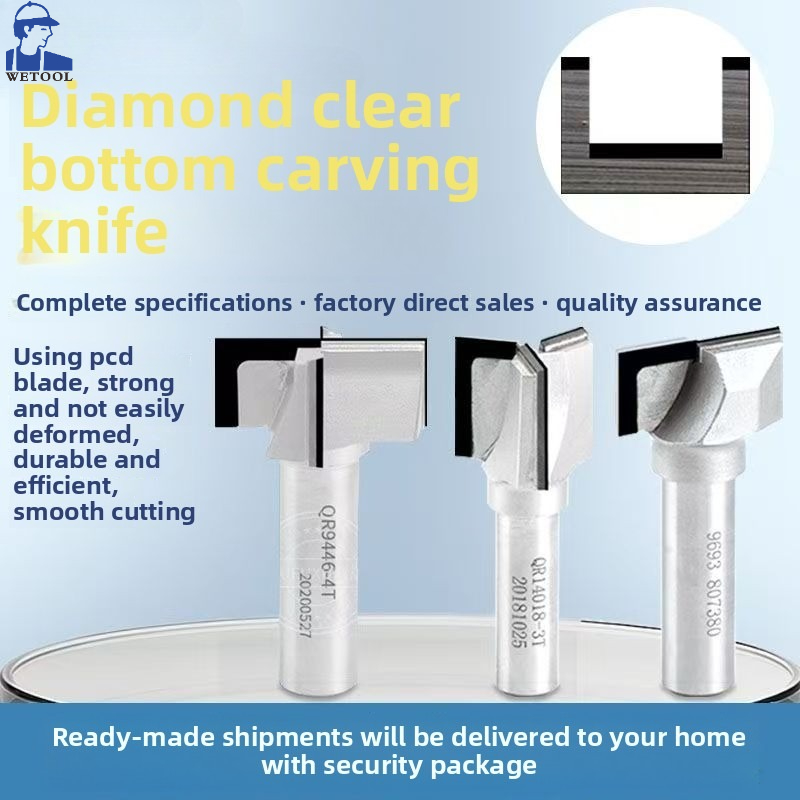 Livter PCD Bottom Cleaning Woo - Cnc Bits recension och pris
