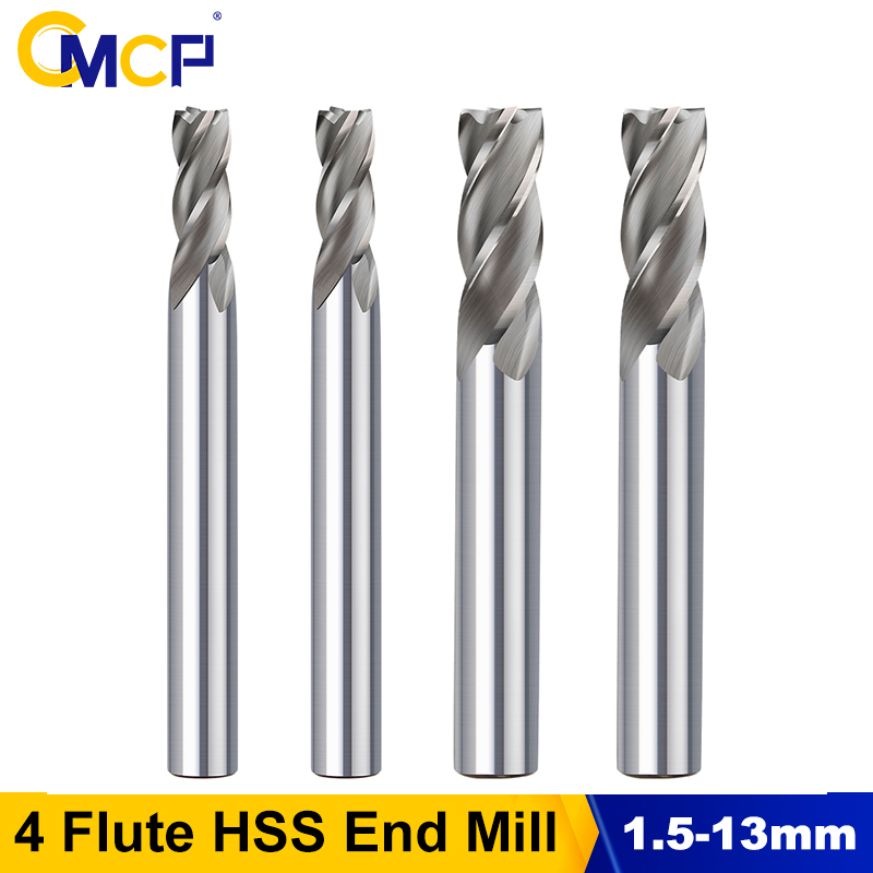CMCP 1.5-13mm 4 Flute HSS End  - End Mill Set recension och pris