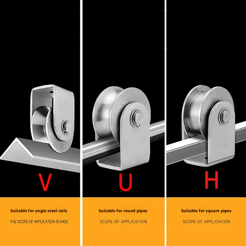 U V H Type Single Wheel Pulley - V Slot Wheel recension och pris