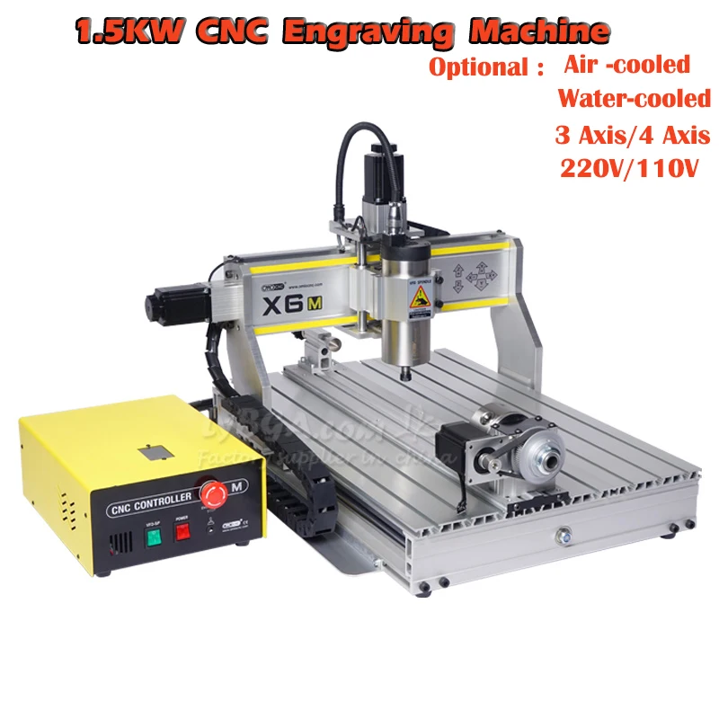 LY  CNC Router X6M 3axis 4axis - Water Cooled Spindle recension och pris