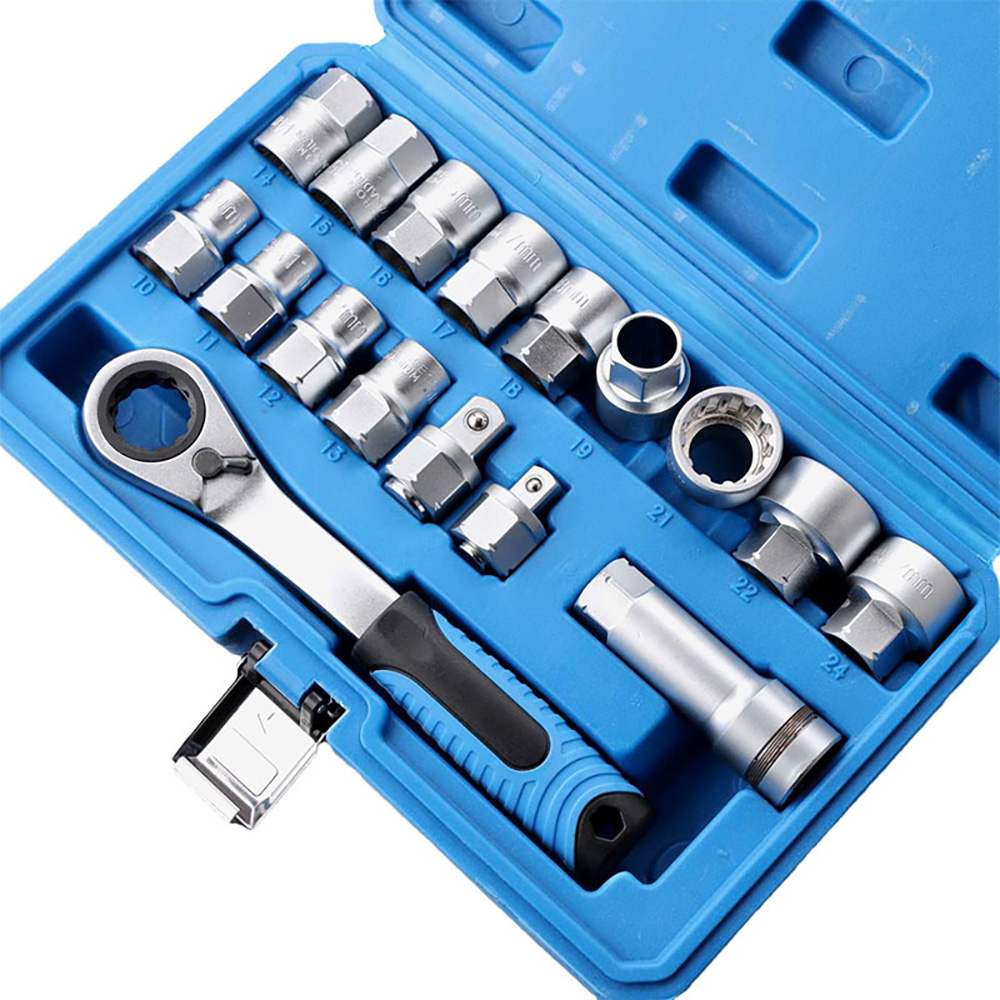 17PCS 12 Point Drive Ratchetin - Cnc Bits recension och pris